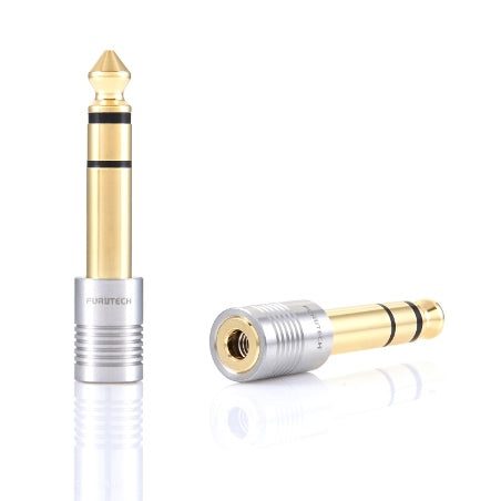 Furutech F63-S(G) 3.5 stereo to 6.3 stereo adaptor