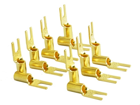 Furutech FP-209-10(G) High Performance Gold plated Spade Connector 20pcs