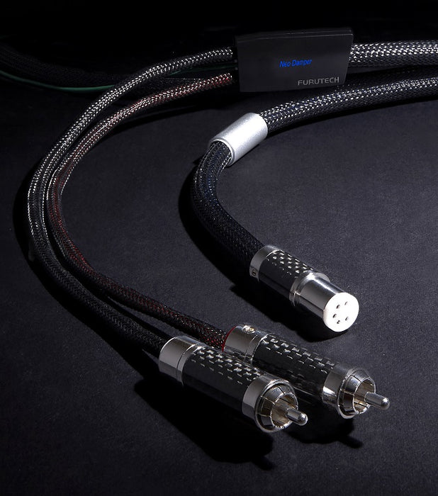 Furutech Silver Arrows-II Silver Hybrid phono Cable DIN-RCA